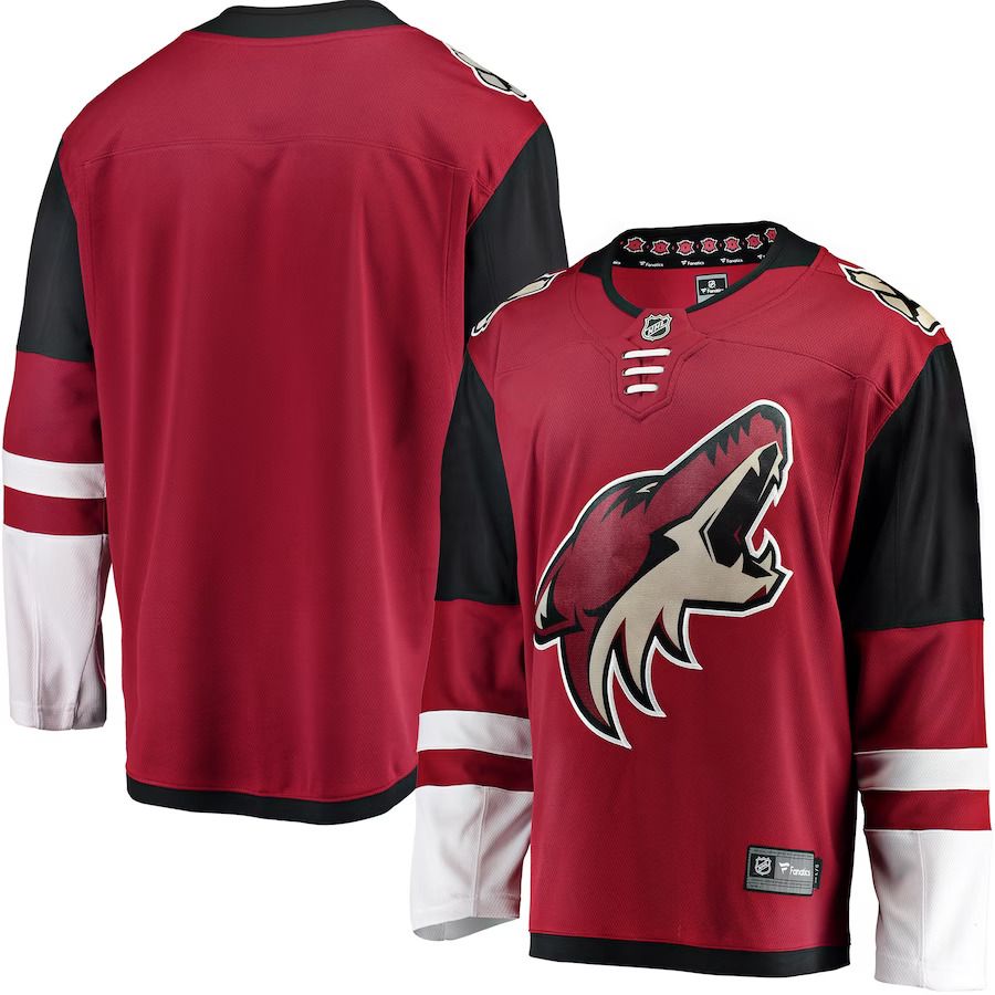 Men Arizona Coyotes Fanatics Branded Red Breakaway Home NHL Jersey